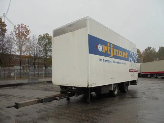 Pacton MXD218 - Затворена каросерия ремарке: снимка 1 Pacton MXD218 - Затворена каросерия ремарке: снимка 1