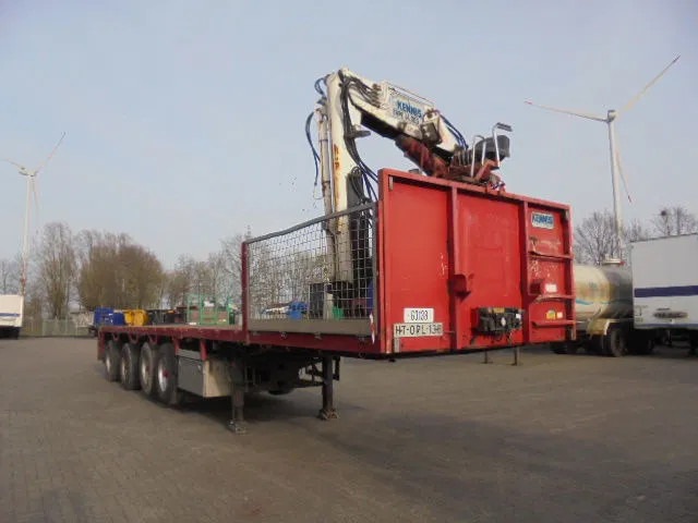 Pacton T4-001 - Бордово полуремарке/ Платформа: снимка 3 Pacton T4-001 - Бордово полуремарке/ Платформа: снимка 3