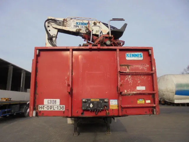 Pacton T4-001 - Бордово полуремарке/ Платформа: снимка 2 Pacton T4-001 - Бордово полуремарке/ Платформа: снимка 2