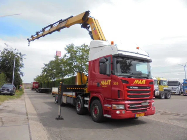 Scania G480 8X2 RETARDER NL TRUCK - Камион с кран: снимка 2 Scania G480 8X2 RETARDER NL TRUCK - Камион с кран: снимка 2