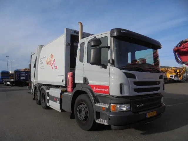 Scania P310 6x2 RETARDER NL TRUCK - Боклукчийска кола: снимка 3 Scania P310 6x2 RETARDER NL TRUCK - Боклукчийска кола: снимка 3