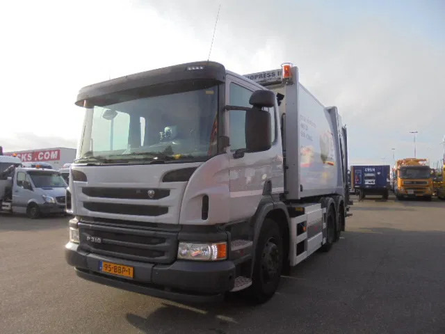 Scania P310 6x2 RETARDER NL TRUCK - Боклукчийска кола: снимка 1 Scania P310 6x2 RETARDER NL TRUCK - Боклукчийска кола: снимка 1