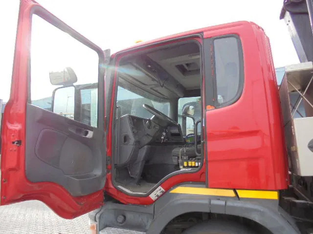 Мултилифт с кука камион, Камион с кран Scania P400 6X2: снимка 14