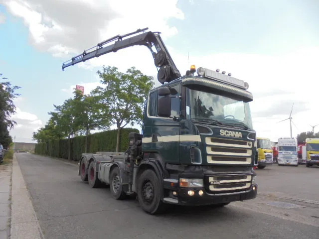 Scania R420 LB 8X2 LIFTAS - Камион с кабелна система, Камион с кран: снимка 2 Scania R420 LB 8X2 LIFTAS - Камион с кабелна система, Камион с кран: снимка 2