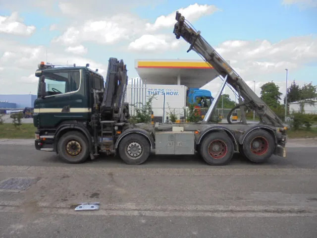 Scania R420 LB 8X2 LIFTAS - Камион с кабелна система, Камион с кран: снимка 4 Scania R420 LB 8X2 LIFTAS - Камион с кабелна система, Камион с кран: снимка 4