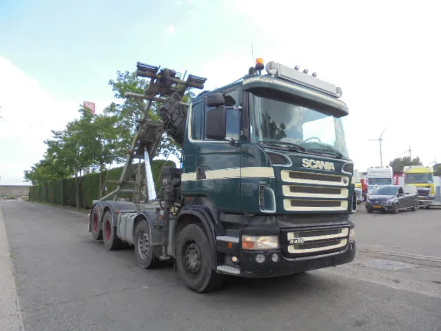 Scania R420 LB 8X2 LIFTAS - Камион с кабелна система, Камион с кран: снимка 5 Scania R420 LB 8X2 LIFTAS - Камион с кабелна система, Камион с кран: снимка 5