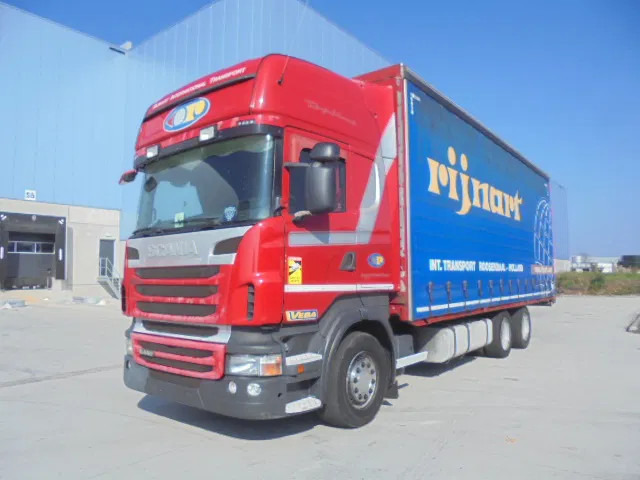 Scania R440 6X2 RETARDER BDF - Камион фургон: снимка 1 Scania R440 6X2 RETARDER BDF - Камион фургон: снимка 1