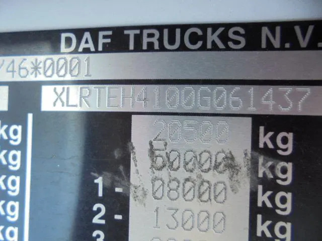 Влекач DAF XF 440 125XDAF 106 TRACTOR HEAD IN STOCK: снимка 19