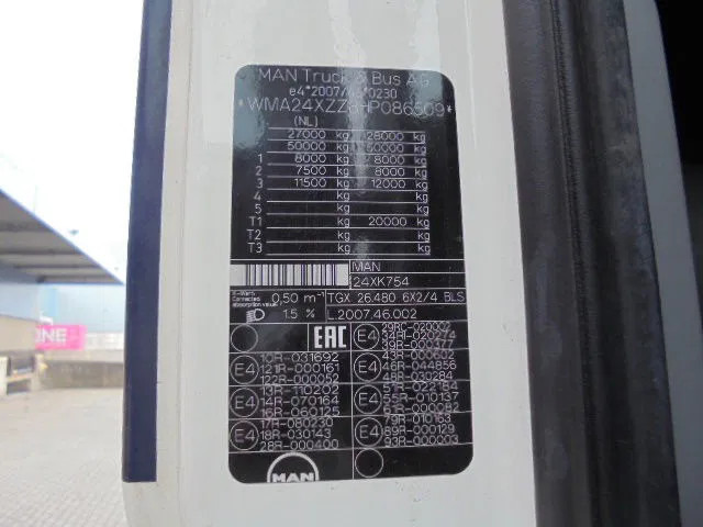 MAN TGX 26-480 XXL NEW TYPE TACHO-SMART TACHO - Влекач: снимка 5 MAN TGX 26-480 XXL NEW TYPE TACHO-SMART TACHO - Влекач: снимка 5
