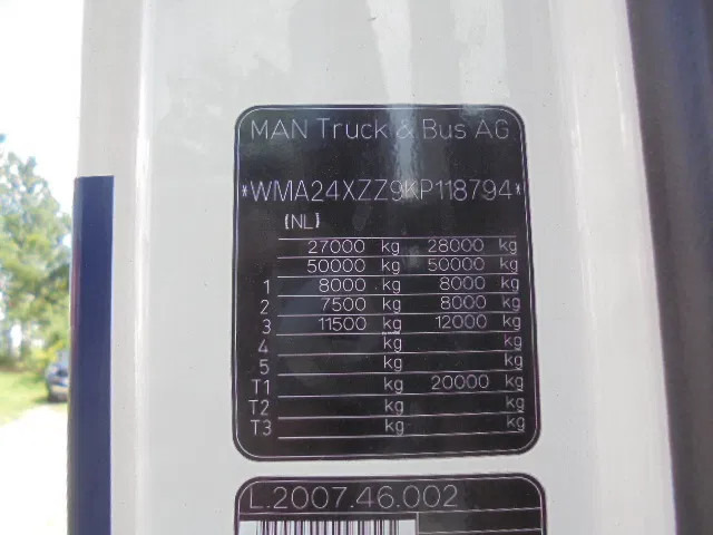 Влекач MAN TGX 26.500 XXL SMART TACHO NL TRUCK: снимка 19 Влекач MAN TGX 26.500 XXL SMART TACHO NL TRUCK: снимка 19
