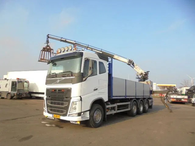 Volvo FH FH 460 8X2 NL KENTEN - Бордови камион, Камион с кран: снимка 2 Volvo FH FH 460 8X2 NL KENTEN - Бордови камион, Камион с кран: снимка 2