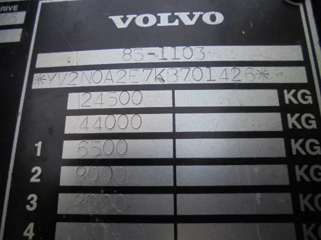 Volvo N 10 6X6 L + FASSI 3X IN STOCK - Бордови камион, Камион с кран: снимка 4 Volvo N 10 6X6 L + FASSI 3X IN STOCK - Бордови камион, Камион с кран: снимка 4