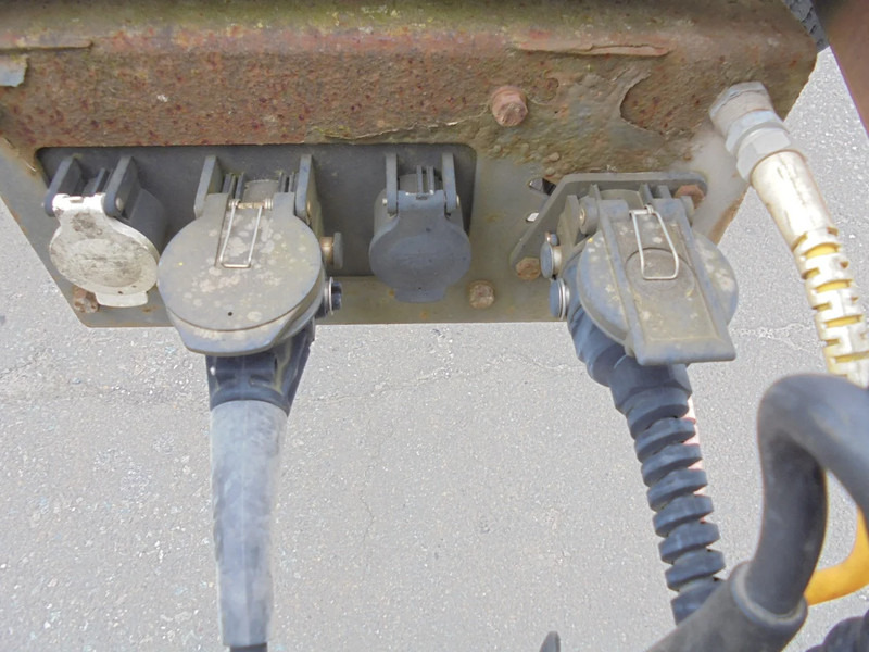 Бордово ремарке/ Платформа WAF JF 9820: снимка 10