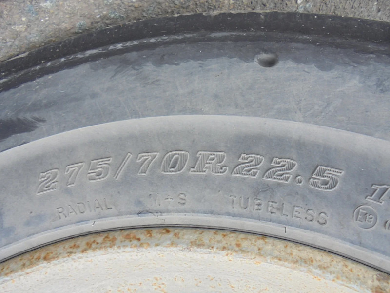 Бордово ремарке/ Платформа WAF JF 9820: снимка 8