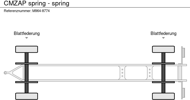 Ремарке за дърва CMZAP spring - spring: снимка 9 Ремарке за дърва CMZAP spring - spring: снимка 9