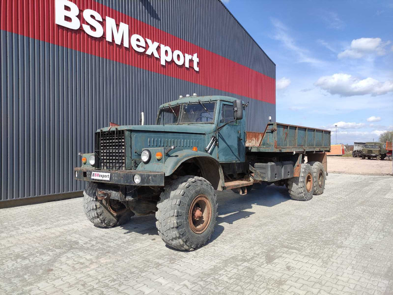 KRAZ 255 B 6x6 flatbed truck - Бордови камион: снимка 1 KRAZ 255 B 6x6 flatbed truck - Бордови камион: снимка 1