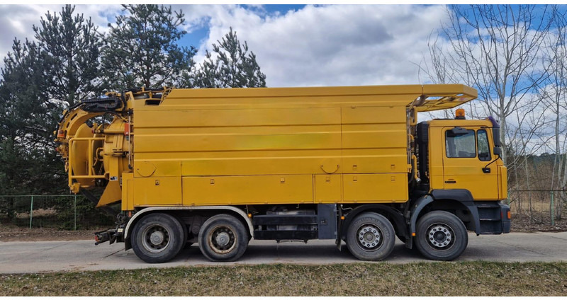 MAN 35.464 channel cleaner, 8x4 full spring, manual - Каналопочистваща машина: снимка 5 MAN 35.464 channel cleaner, 8x4 full spring, manual - Каналопочистваща машина: снимка 5