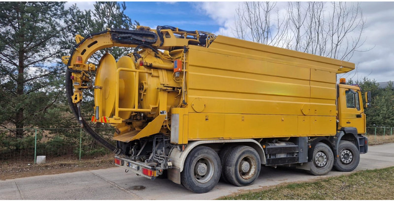 MAN 35.464 channel cleaner, 8x4 full spring, manual - Каналопочистваща машина: снимка 4 MAN 35.464 channel cleaner, 8x4 full spring, manual - Каналопочистваща машина: снимка 4