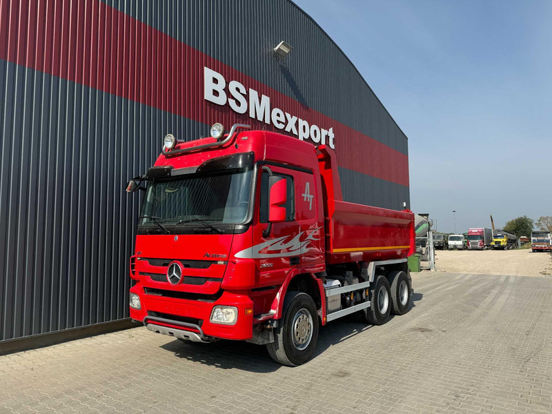 Mercedes-Benz Actros 2655 V8 full steel - Самосвал камион: снимка 1 Mercedes-Benz Actros 2655 V8 full steel - Самосвал камион: снимка 1