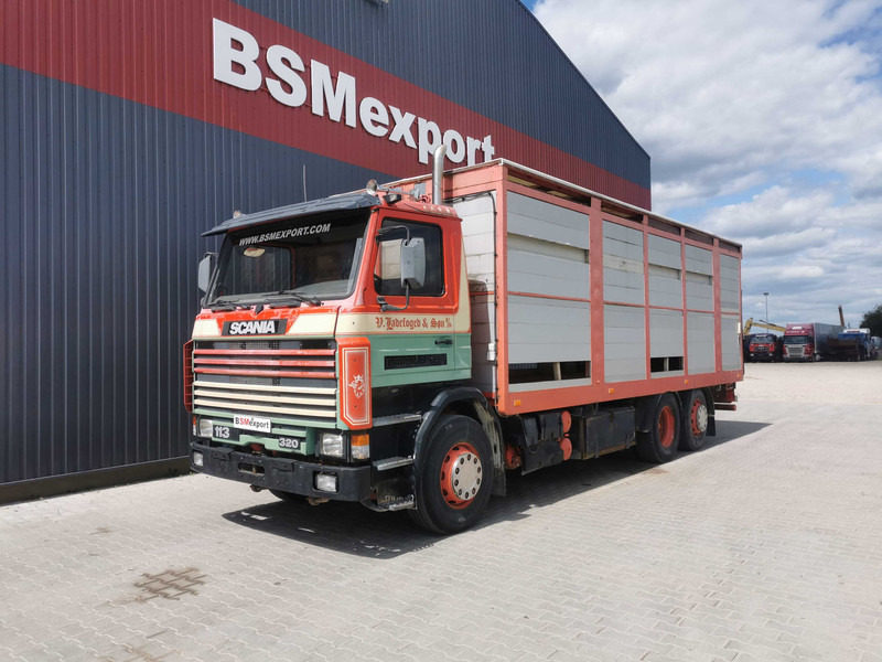 За превоз на животни камион Scania 113 livestock truck: снимка 1