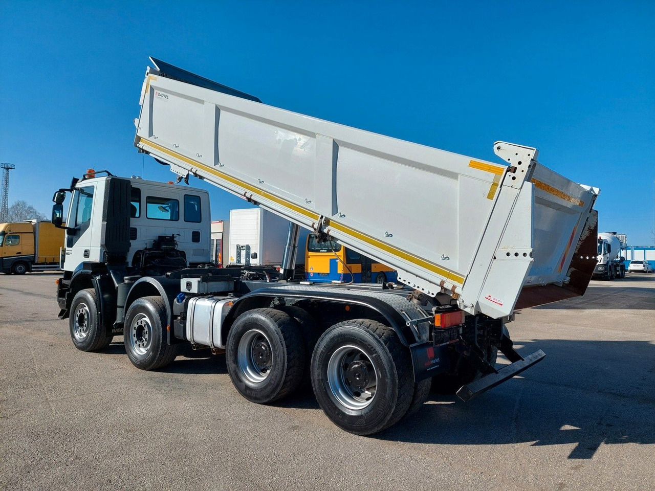 Iveco AD340T45 Bordmatic Dautel 8x4 - Самосвал камион: снимка 3 Iveco AD340T45 Bordmatic Dautel 8x4 - Самосвал камион: снимка 3