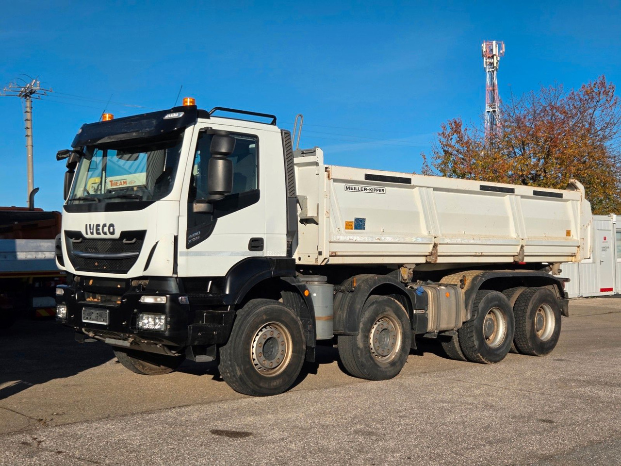 Iveco AD340X480 X-Way Bordmatic Meiller 8x4 - Самосвал камион: снимка 1 Iveco AD340X480 X-Way Bordmatic Meiller 8x4 - Самосвал камион: снимка 1