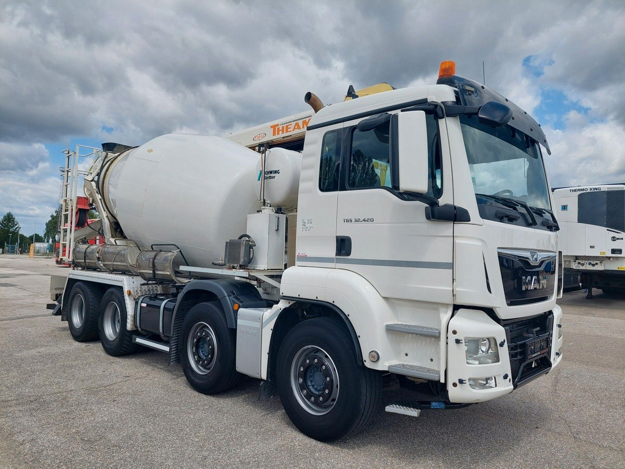MAN TGS 32.420 BB Stetter AM 8 FHCBL + Theam T3D16 - Бетоновоз: снимка 2 MAN TGS 32.420 BB Stetter AM 8 FHCBL + Theam T3D16 - Бетоновоз: снимка 2