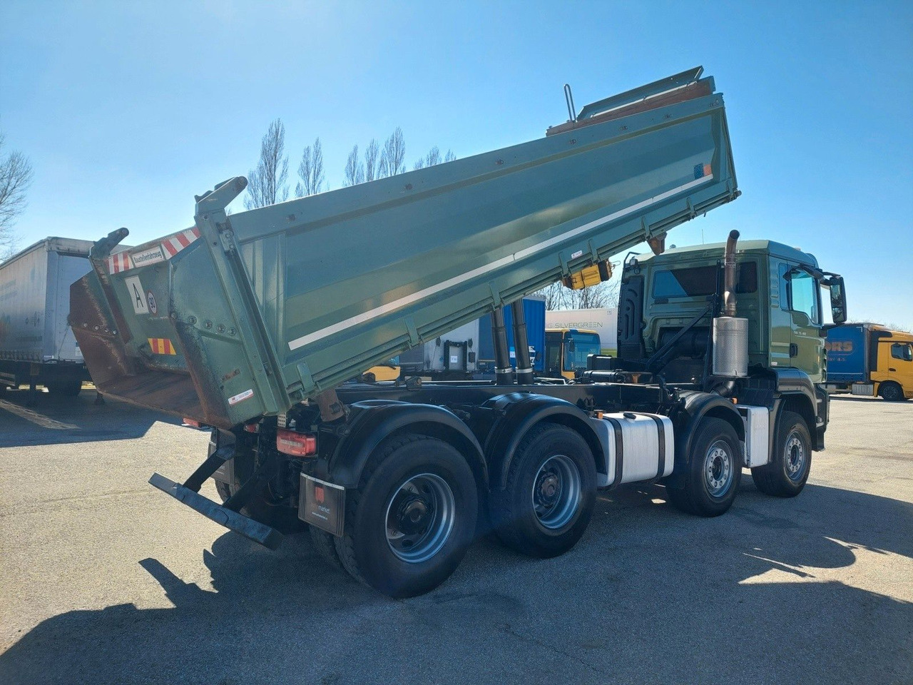 MAN TGS 35.460 BB Meiller Bordmatik 8x4 - Самосвал камион: снимка 4 MAN TGS 35.460 BB Meiller Bordmatik 8x4 - Самосвал камион: снимка 4