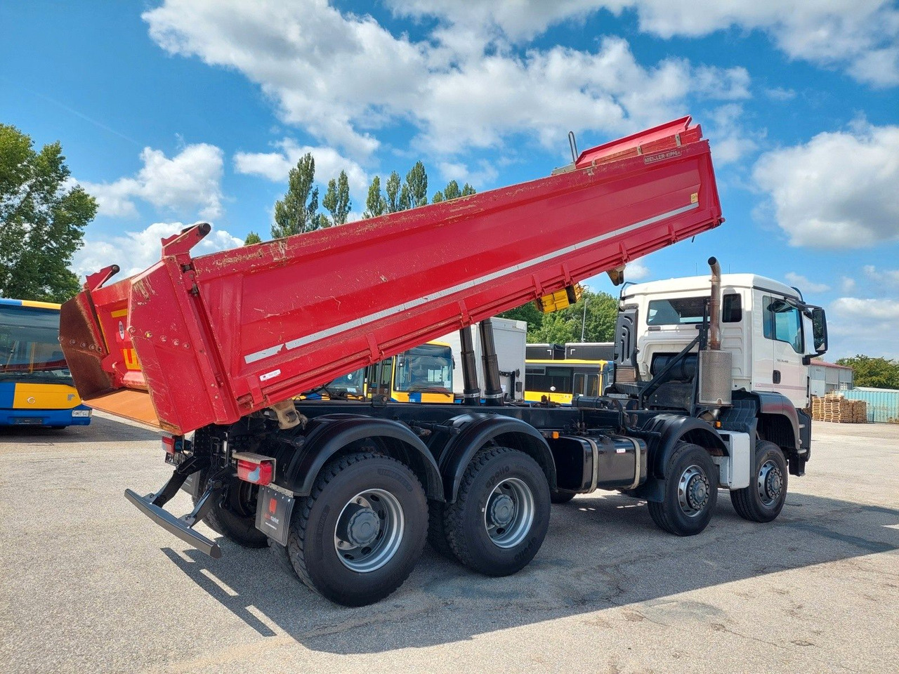 MAN TGS 35.460 BB Meiller Bordmatik 8x6 - Самосвал камион: снимка 4 MAN TGS 35.460 BB Meiller Bordmatik 8x6 - Самосвал камион: снимка 4