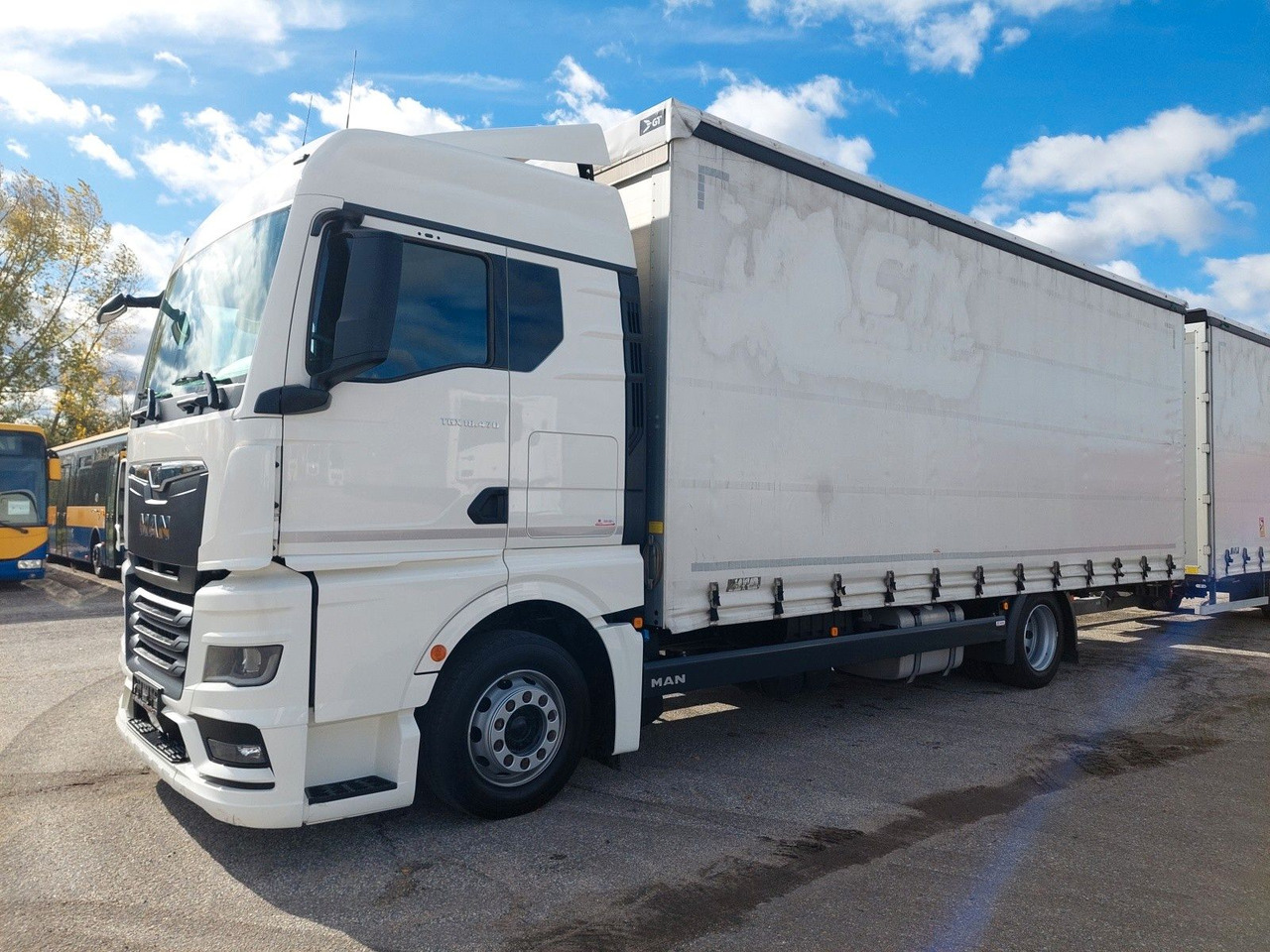 MAN TGX 18.470 LL + Gniotpol G-4080 120 m3 Durchbar - Камион с брезент: снимка 5 MAN TGX 18.470 LL + Gniotpol G-4080 120 m3 Durchbar - Камион с брезент: снимка 5
