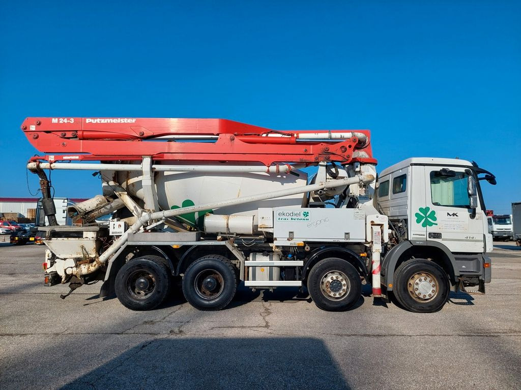 Миксер-помпа Mercedes-Benz Actros 4141 BB Putzmeister M24-3: снимка 6