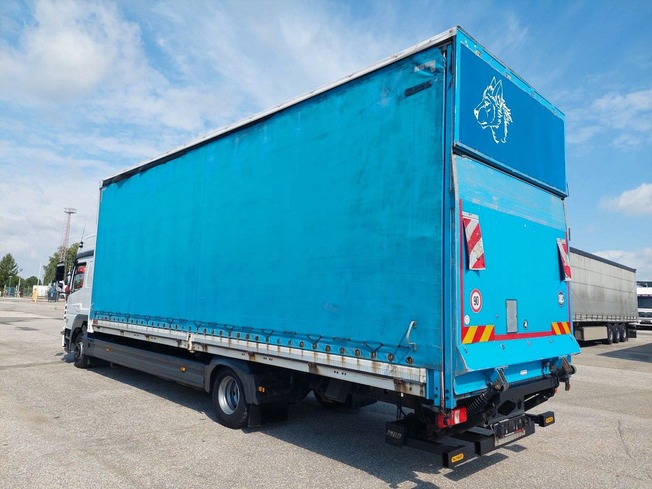Mercedes-Benz Atego 1223 L/NR - Камион с брезент: снимка 3 Mercedes-Benz Atego 1223 L/NR - Камион с брезент: снимка 3