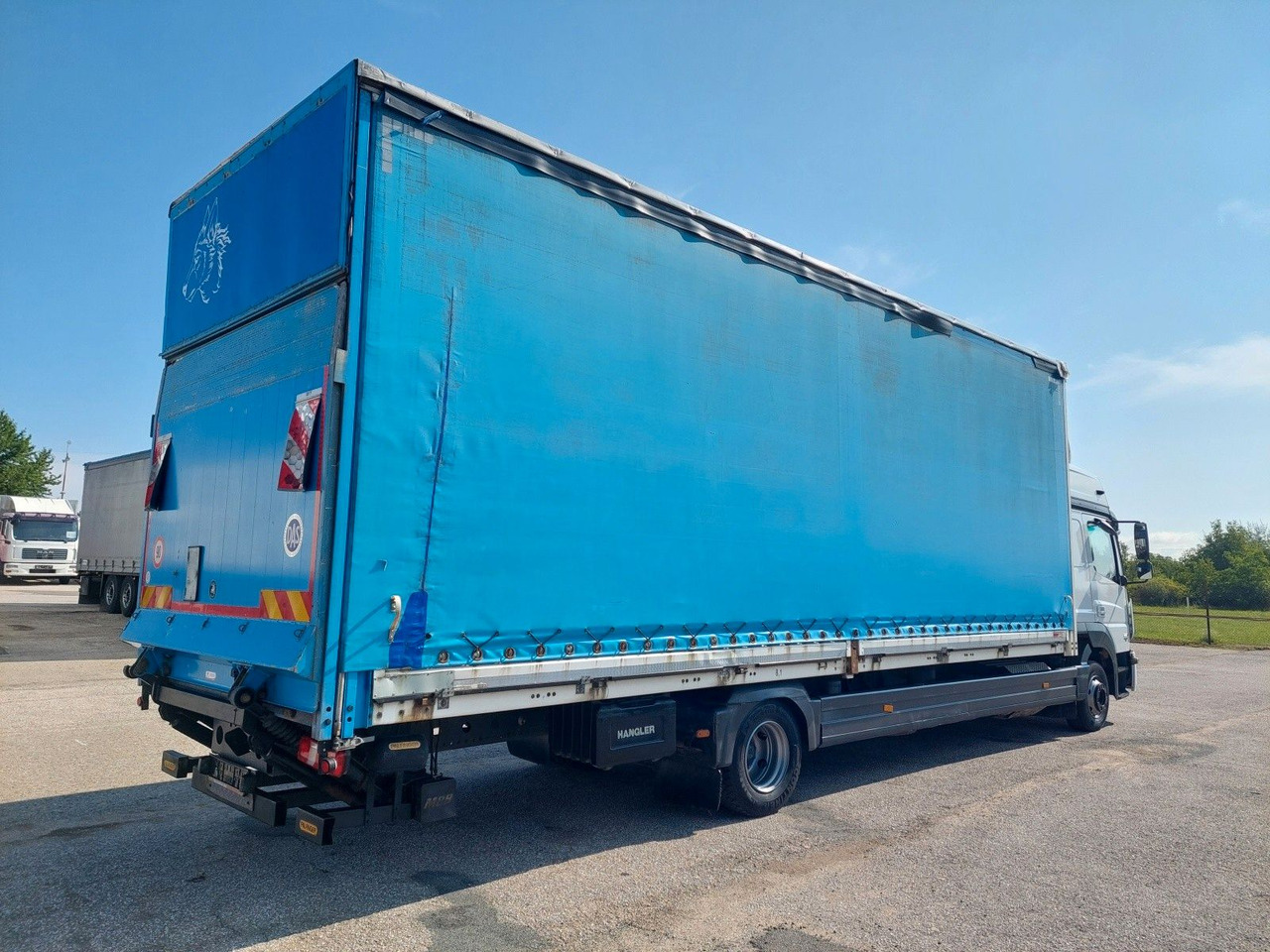 Mercedes-Benz Atego 1223 L/NR - Камион с брезент: снимка 4 Mercedes-Benz Atego 1223 L/NR - Камион с брезент: снимка 4