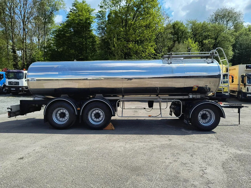 ETA 16500L INSULATED INOX TANK - 1 COMP - Ремарке цистерна: снимка 4 ETA 16500L INSULATED INOX TANK - 1 COMP - Ремарке цистерна: снимка 4