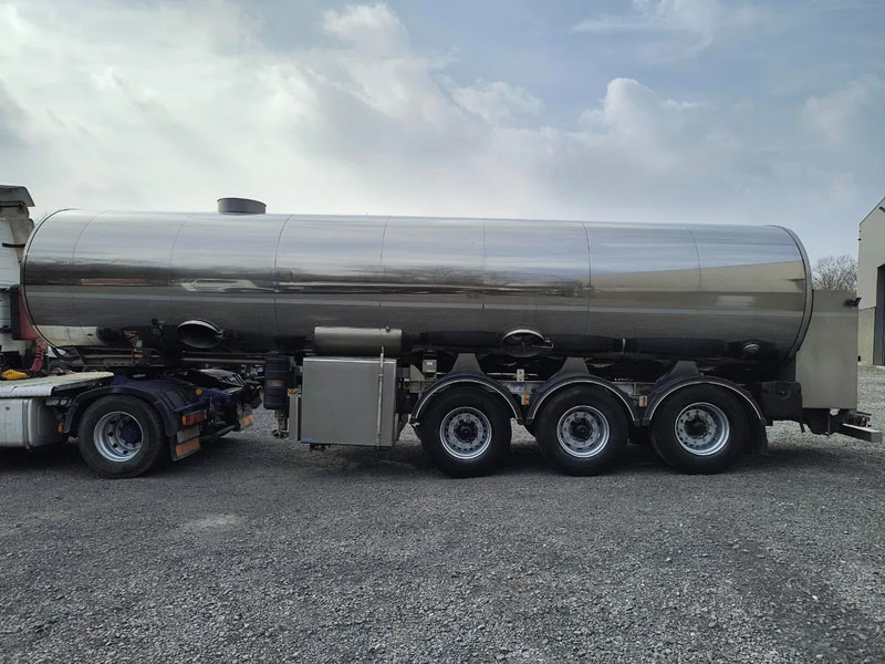 ETA 29000L INSULATED INOX TANK - 1 COMP - PUMP - Полуремарке цистерна: снимка 2 ETA 29000L INSULATED INOX TANK - 1 COMP - PUMP - Полуремарке цистерна: снимка 2