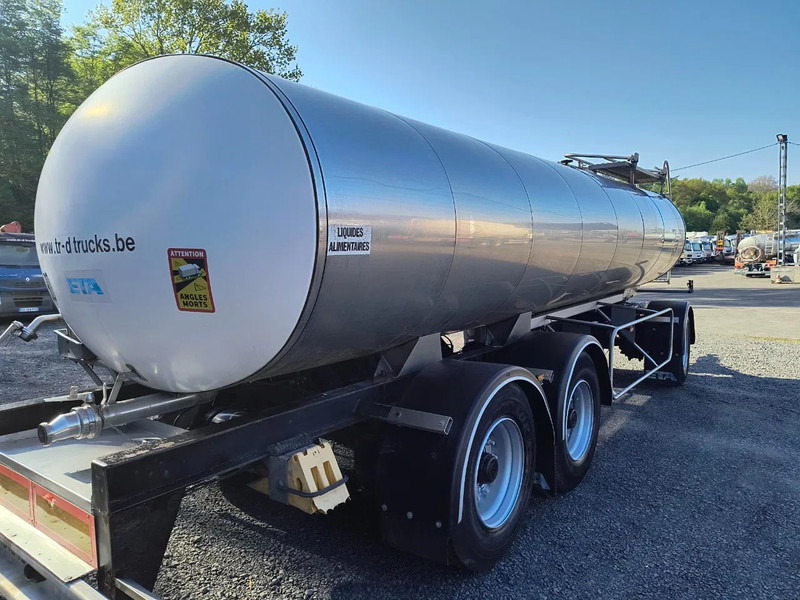 ETA INSULATED INOX TANK 16500L - 1 COMP - Ремарке цистерна: снимка 5 ETA INSULATED INOX TANK 16500L - 1 COMP - Ремарке цистерна: снимка 5