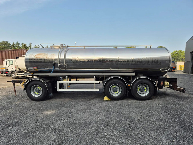 ETA INSULATED INOX TANK 16500L - 1 COMP - Ремарке цистерна: снимка 2 ETA INSULATED INOX TANK 16500L - 1 COMP - Ремарке цистерна: снимка 2