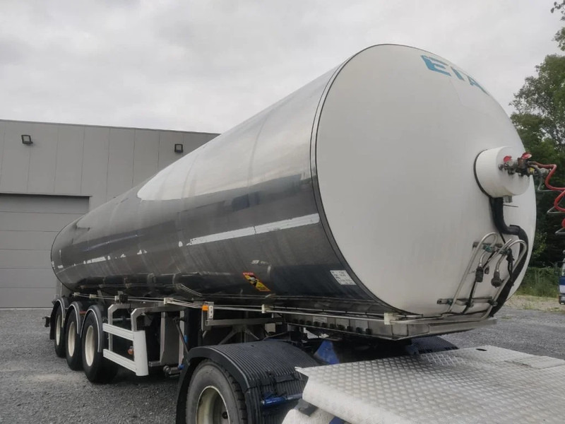 ETA TANK FOR MILK / WATER - 29000 L - STAINLESS STEEL/INOX - Полуремарке цистерна: снимка 2 ETA TANK FOR MILK / WATER - 29000 L - STAINLESS STEEL/INOX - Полуремарке цистерна: снимка 2
