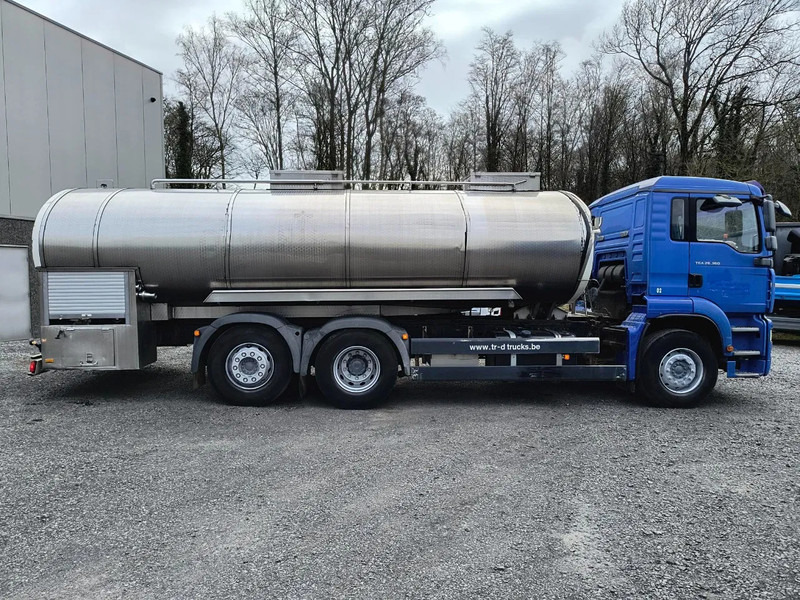 MAN TGA 26.360 INSULATED INOX TANK - 2 COMP - AIRCO - LIFT/STEERING AXLE - Камион цистерна: снимка 4 MAN TGA 26.360 INSULATED INOX TANK - 2 COMP - AIRCO - LIFT/STEERING AXLE - Камион цистерна: снимка 4