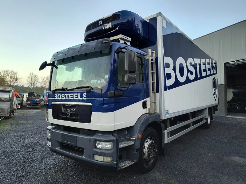 MAN TGM 18.250 2 COMP THERMOKING - 2000KG DHOLLANDIA - Рефрижератор камион: снимка 1 MAN TGM 18.250 2 COMP THERMOKING - 2000KG DHOLLANDIA - Рефрижератор камион: снимка 1