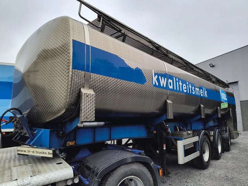 Mafa INSULATED INOX TANK 29000L 3 COMP - PUMP/COUNTER - 2 STEERING AXLES - Полуремарке цистерна: снимка 1 Mafa INSULATED INOX TANK 29000L 3 COMP - PUMP/COUNTER - 2 STEERING AXLES - Полуремарке цистерна: снимка 1