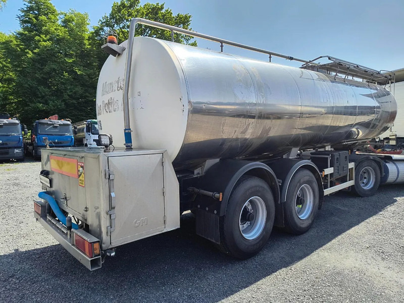 Magyar 25000L INSULATED INOX TANK - PUMP - Полуремарке цистерна: снимка 4 Magyar 25000L INSULATED INOX TANK - PUMP - Полуремарке цистерна: снимка 4