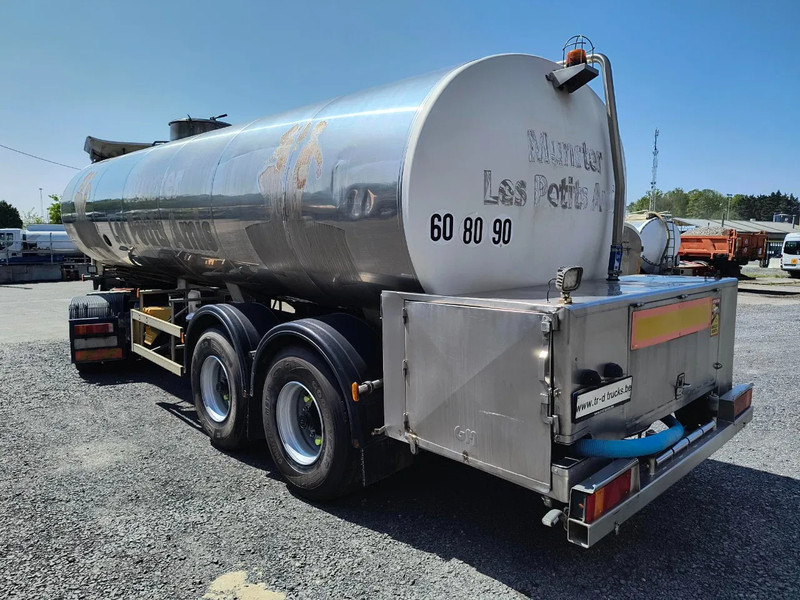 Magyar 25000L INSULATED INOX TANK - PUMP - Полуремарке цистерна: снимка 2 Magyar 25000L INSULATED INOX TANK - PUMP - Полуремарке цистерна: снимка 2