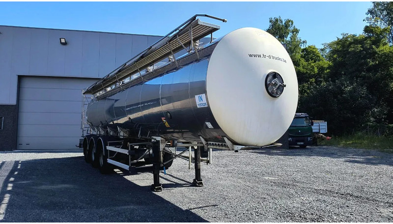 Magyar INSULATED INOX TANK 29000 L - 6 COMPARTIMENTS (!) - Полуремарке цистерна: снимка 2 Magyar INSULATED INOX TANK 29000 L - 6 COMPARTIMENTS (!) - Полуремарке цистерна: снимка 2