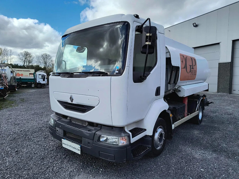 Renault Midlum 220 8000L FUEL / CARBURANT TANK - 3 COMP/ A LAMES - Камион цистерна: снимка 1 Renault Midlum 220 8000L FUEL / CARBURANT TANK - 3 COMP/ A LAMES - Камион цистерна: снимка 1