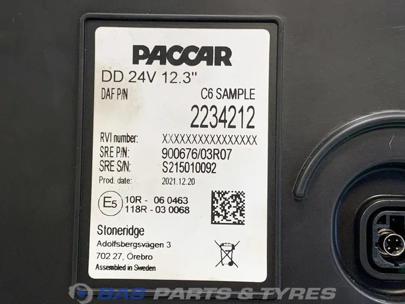 DAF XF G2 Instrumentenpaneel DAF 2234212 - Табло за Камион: снимка 3 DAF XF G2 Instrumentenpaneel DAF 2234212 - Табло за Камион: снимка 3