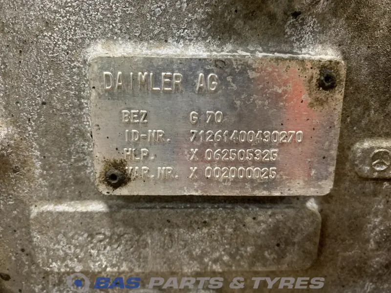 Mercedes-Benz Atego Mercedes G70-6 Powershift 3 Versnellingsbak A 001 260 36 00 - Скоростна кутия за Камион: снимка 5 Mercedes-Benz Atego Mercedes G70-6 Powershift 3 Versnellingsbak A 001 260 36 00 - Скоростна кутия за Камион: снимка 5