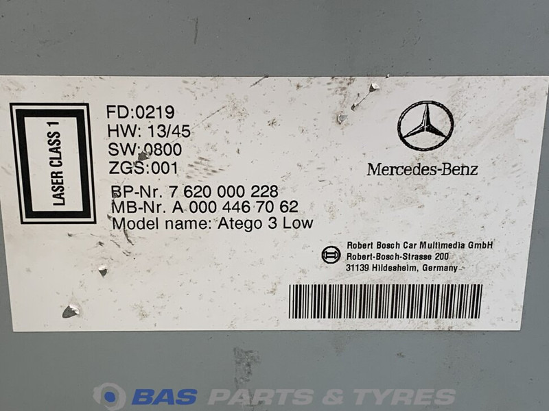 Mercedes-Benz - Кабина и интериор за Камион: снимка 2 Mercedes-Benz - Кабина и интериор за Камион: снимка 2