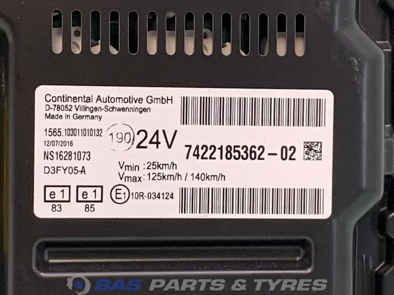 Renault D-Serie Instrumentenpaneel Renault 7421929649 - Табло за Камион: снимка 3 Renault D-Serie Instrumentenpaneel Renault 7421929649 - Табло за Камион: снимка 3