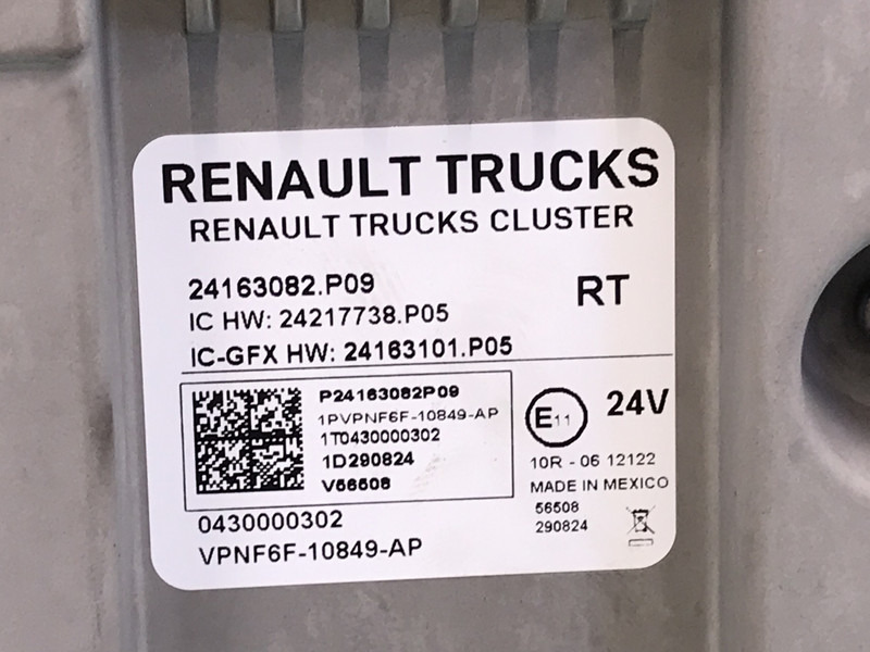Renault T-Serie Evolution - Табло за Камион: снимка 3 Renault T-Serie Evolution - Табло за Камион: снимка 3